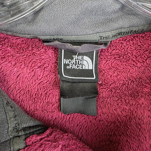 The North Face Jacket Womens Medium Pink Fleece Full Zip Soft Plush Warm Winter - Picture 5 of 9